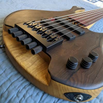 Tom Clement Phoenix Headless Bass, 6 strings 32” 2019 Natural image 7