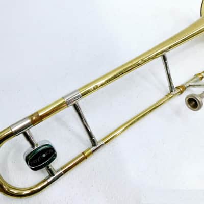 Reynolds Medalist Trombone, USA, Brass, with case and mouthpiece image 12