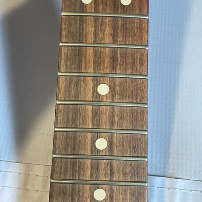 Warmoth USA Modern Stratocaster Roasted Maple Guitar Neck 22 Fret RW FB image 14