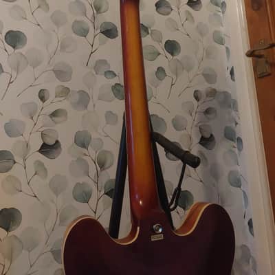 Hondo Deluxe 935 1970-80s Sunburst Archtop image 10