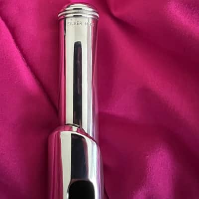 Vintage Altus AFL-911E 0.985 Britannia Silver Headjoint, Split E Mechanism, Closed Hole, Step-Up Intermediate Model image 4