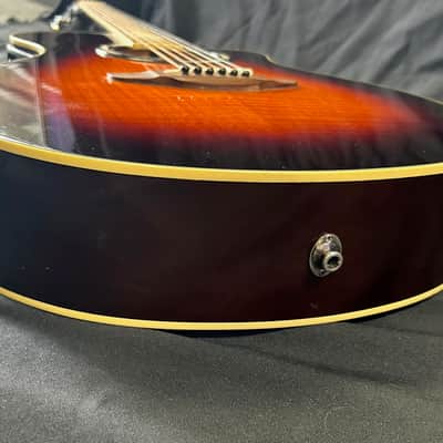 Yamaha APX500II Thinline Acoustic/Electric Guitar 2010s - Old Violin Sunburst image 14