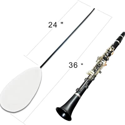 Clarinet Care & Maintenance Kit, Clarinet Cleaning Kit,Clarinet swab,Clarinet Cleaning Cloth, Saxophone Cleaning Swab for neck, Gift image 2