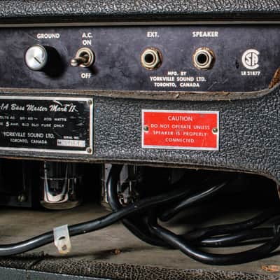 Traynor - Bass Master Mark II - 100 Watt Guitar Tube - x3005 - USED image 13