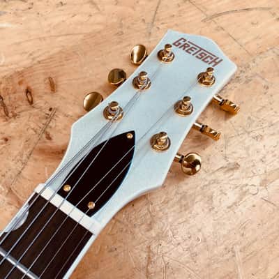 Gretsch G5237TG Electromatic Jet Bigsby -Champagne White- Electric Guitar image 3