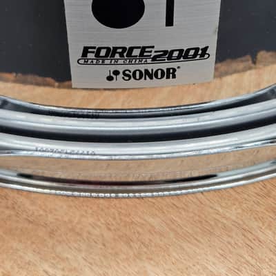 Sonor Force 2001 Chrome Over Steel Snare Drum 14" x 5.5" image 2