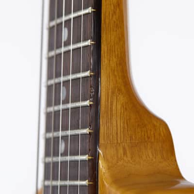 Gibson Custom 1958 Korina Flying V Reissue, Natural | Demo image 7
