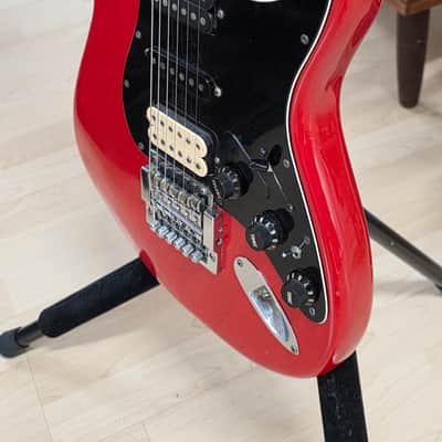 1977 Fender Stratocaster Dakota Red Kahler HSH American Vintage 70s 1970's DiMarzio USA Strat Custom Fiesta Red Guitar image 8