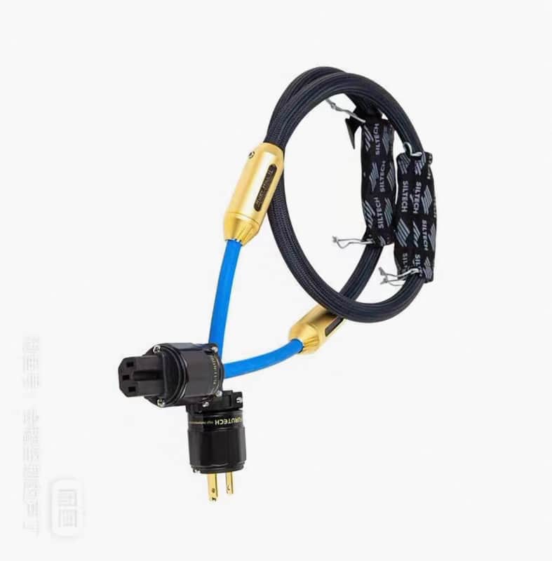 New! Siltech Ruby Hill II Power Cable 1.5m AC Cord Royal Signature Series Harbeth Chord Hugo audioquest Cardas Crystalconnect wireworld Nordost transparent Shunyata ruby mountain crown Monet da Vinci crystal cable van den hul McIntosh krell synergistic image 1