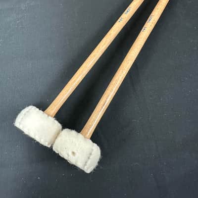 Vintage Ludwig 1960s No. 344 Double-Sided Marching Bass Drum Mallets-EXCELLENT image 17