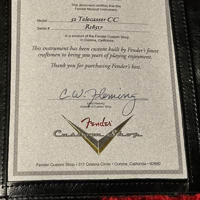 Fender Custom Shop '52 Closet Classic Telecaster 2018 Blonde image 3