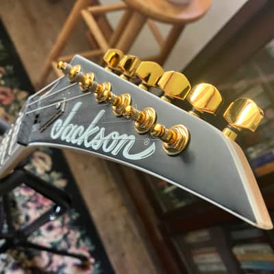 Jackson JS32T Randy Rhoads V Natural Oil w/ Rare Vintage Soft Leather Case image 6