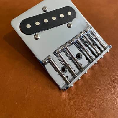 NEW Complete Telecaster Hardware & Pickup Kit - Chrome - Bridge, Pickups, Control Plate & pickguard image 8