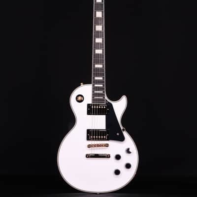 Epiphone Les Paul Custom, Alpine White (Premium Gig Bag Included) image 5