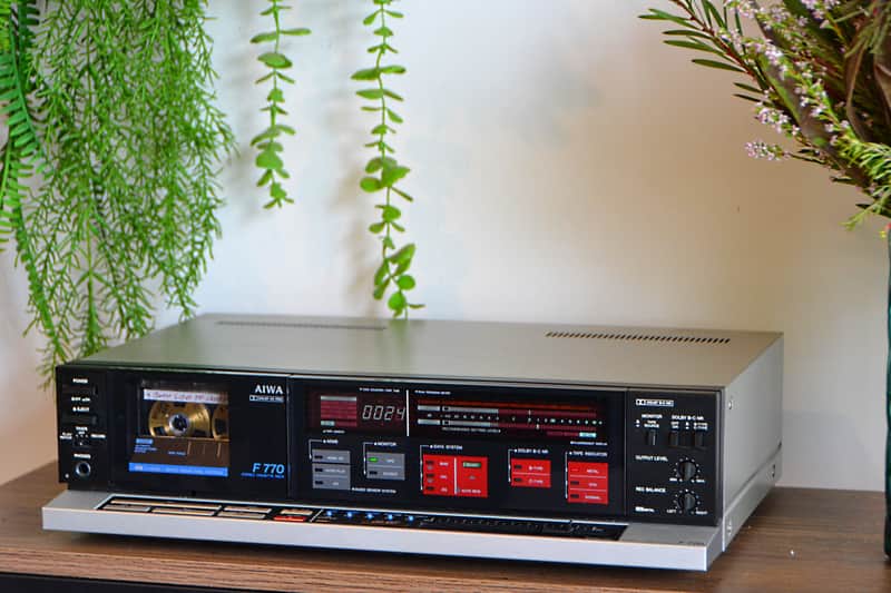 Vintage AIWA AD-F770 1983 3 Head Cassette Deck SEE VIDEO | Reverb
