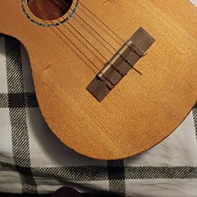 Laurie Williams Hihi Tenor Ukulele/Early 2000's - 40,000 year old Ancient Kauri!! image 13