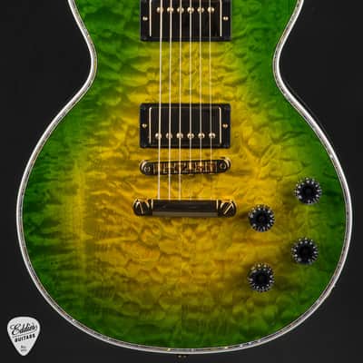 Gibson Custom Shop PSL Les Paul Ultima 5A "Tree of Life" Iguana Burst #CS600155 image 2