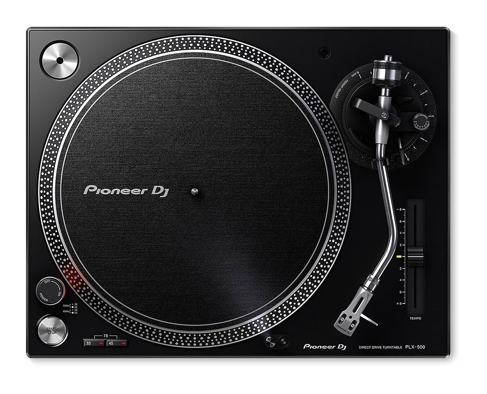 Pioneer PLX-500-K Direct Drive DJ Turntable | Reverb