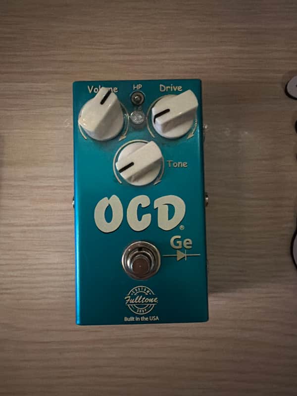 Fulltone Custom Shop OCD-GE Germanium Overdrive 2019 - Tahitian Teal image 1