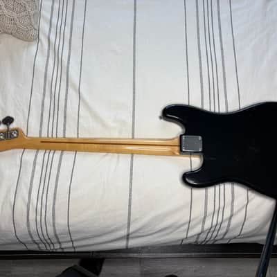 SQUIER SQ BULLET BASS MADE IN JAPAN 4 STRING BASS GUITAR 1980's image 6