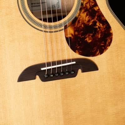 Alvarez Masterworks Series MF60 Herringbone Sitka/African Mahogany Orchestra Model Acoustic Guitar #2407 image 3