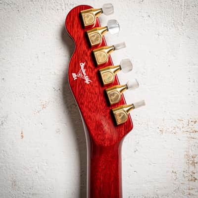 Fender Custom Shop Country Artist Telecaster 1995 - Red Flame Top image 7
