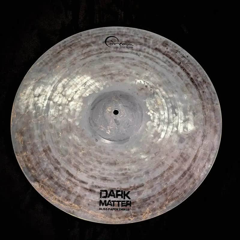 Dream Dark Matter Bliss Paper Thin Crash Cymbal 19" DEMO MODEL image 1