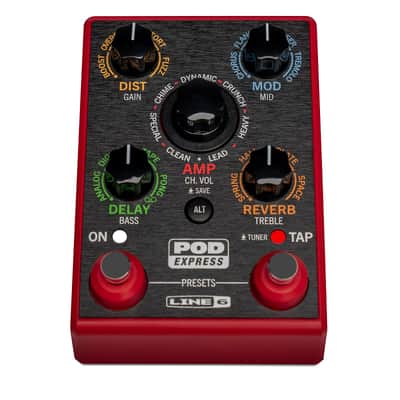 Open Box Line 6 POD Express Guitar Portable Amp & Effects Processor Pedal image 2