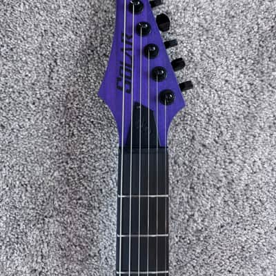 Solar Guitars AC6P RAW - EUROPEAN MASTER SERIES 2024 - Raw Purple Open Pore image 8