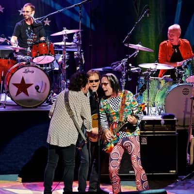 Ringo Starr's Stage Played and Signed 14" Remo Snare Drum Head. Authenticated! image 8