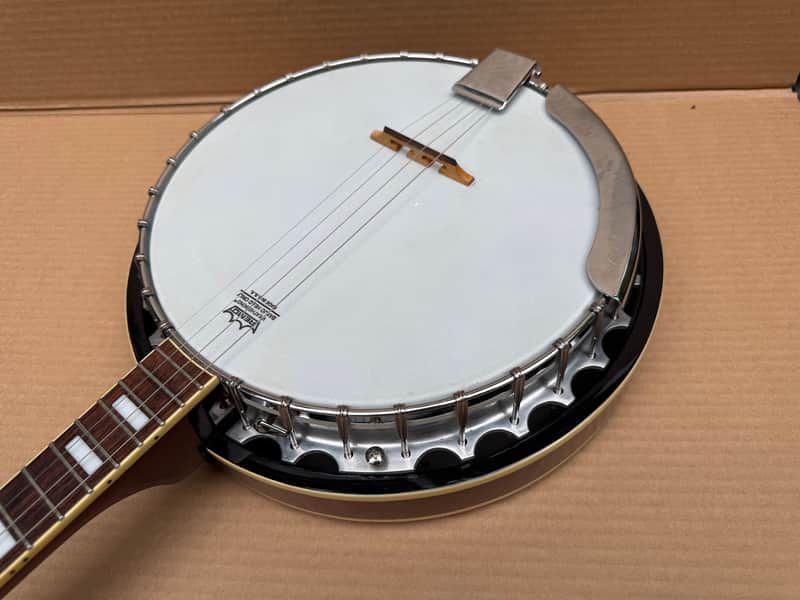 Samick Banjo Artist series / remo USA skin, / 4 string BANJO image 1