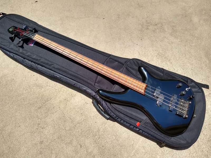 1992 Ibanez SR800 Bass - Black Finish - Active Electronics - Made in Japan image 1