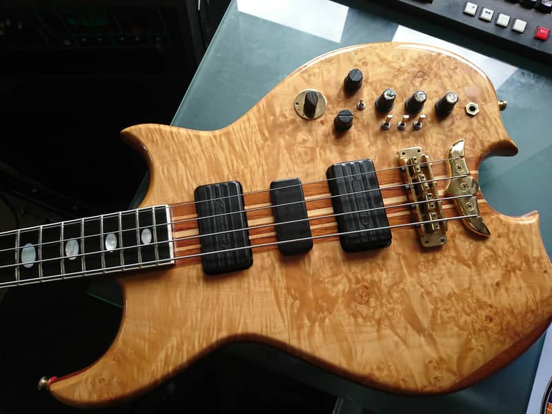 JAYDEE SUPERNATURAL 001 (The very first Bass ) 1978 Flame Walnut. image 1