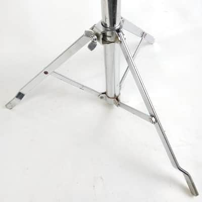 Ludwig Late 60s "Atlas"#1364 Snare Drum Stand Chrome Single-Braced Legs Chicago image 3
