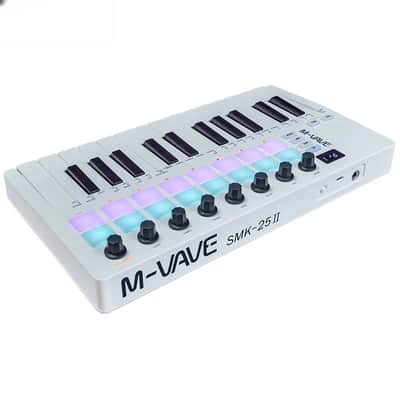25-Key USB MIDI Controller with 16 RGB Pads & 8 Knobs, Compact Keyboard for DAWs/Beatmaking/Live Performance image 2