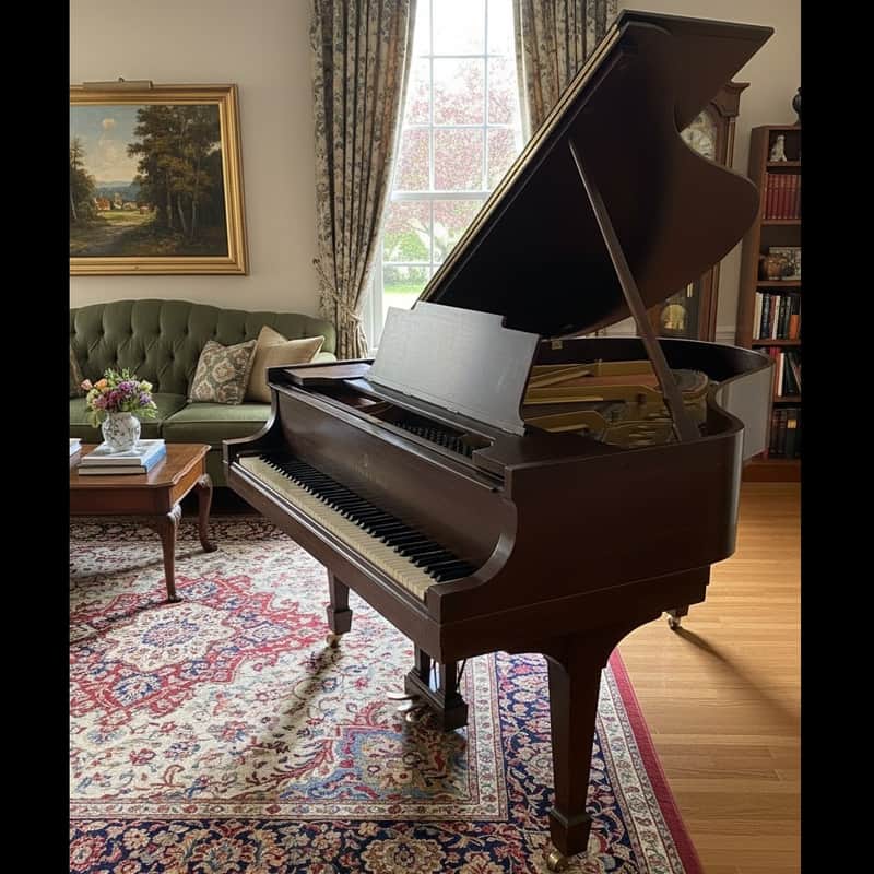Steinway & Sons M - 5'7 Grand Piano | Great condition image 1