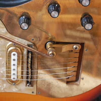 Framus Golden Strato de Luxe 5/168-54gl – 1964 German Vintage Solid Body Guitar Gitarre image 5