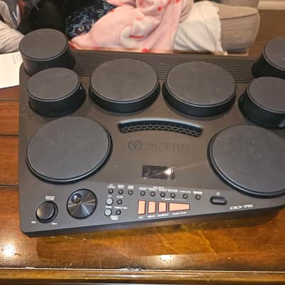 Yamaha DD-75 8-Pad Portable Electronic Drum Kit 2017 - Present - Black image 4