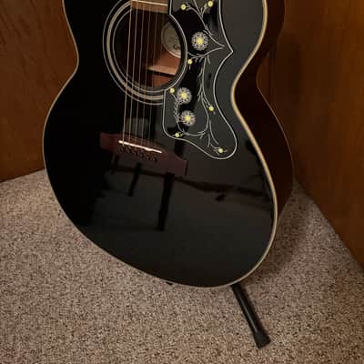 Epiphone SJ-15 EB, Super Jumbo Acoustic, Ebony Black, Make Offer image 3