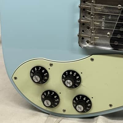 Fender Vintera '70s Telecaster Custom Guitar with Case 2022 - Sonic Blue / Pau Ferro fingerboard image 7