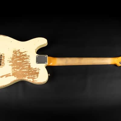 Fender Custom Shop '64 Reissue L-Series Telecaster RW Heavy Relic - Vintage White | USA 1964 Josefina Campos Handwound Pickups 3.39kg | CoA OHSC image 10