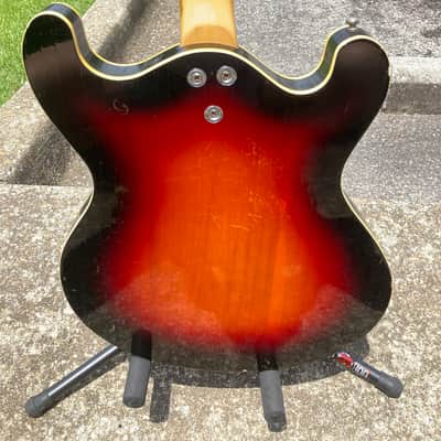 Mosrite Combo Semi-Hollow Electric Guitar 1966 image 6