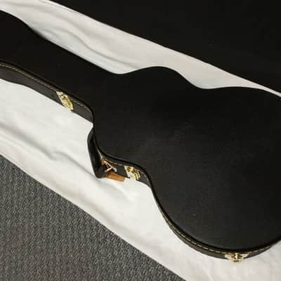 Hamer Monaco Archtop electric guitar - Cherry Sunburst Flame Maple w/ Hard Case image 8