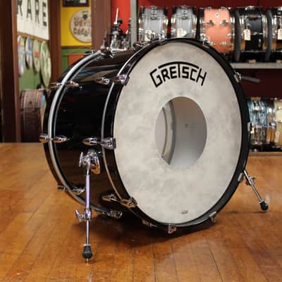 Gretsch Renown Series Outfit in Black Lacquer 14x24 9x13 16x16 16x18 image 2