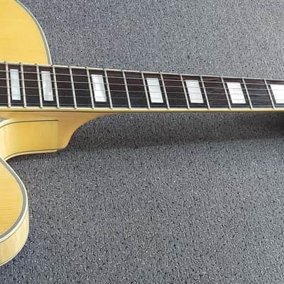 D'Angelico Excel EXL-1 Hollow Body Archtop with Pau Ferro Fretboard Natural image 16
