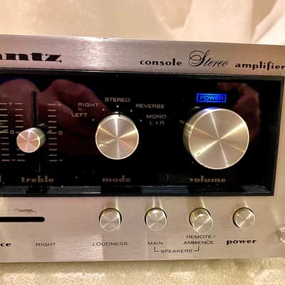 Vintage Marantz 1070 Integrated Amplifier Sounds Awesome! Nice Not Museum Quality image 4