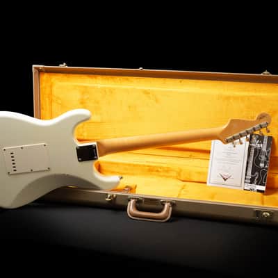 Fender Stratocaster Custom Shop 60 Matching Headstock 2013 - Olympic White image 4