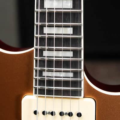 Reverend Sensei 290 Electric Guitar - Metallic Bronze image 9