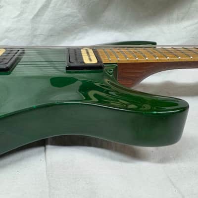Carvin CT3 ct-3 California Carved Top Guitar with Case 2000s - Green / Maple fingerboard image 15