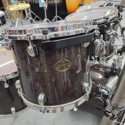 Tama StarClassic Maple 7pc with Rack 10/12/13/14/16/20/14s - Trans Black image 6